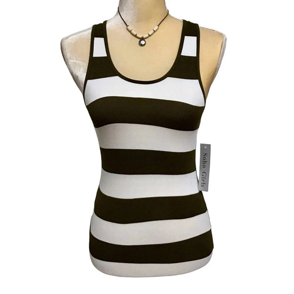 Soho Girls NWT Racerback Tank Top for Juniors OS (S-L) - Picture 1 of 8
